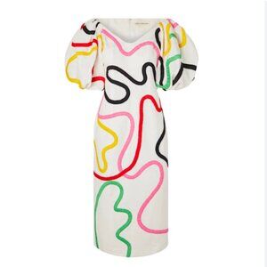 Mara Hoffman Namari Dress w/ Cadiz Embroidery